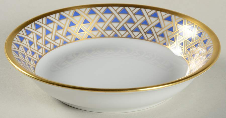 Diamante Diamanti Fruit/Dessert (Sauce) Bowl by Ginori 1735-1