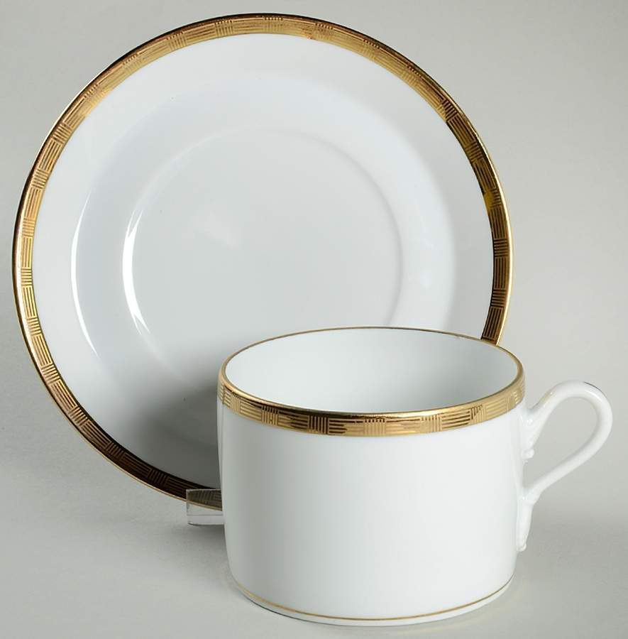 Dorato Breakfast Cup & Saucer Set by Ginori 1735-1