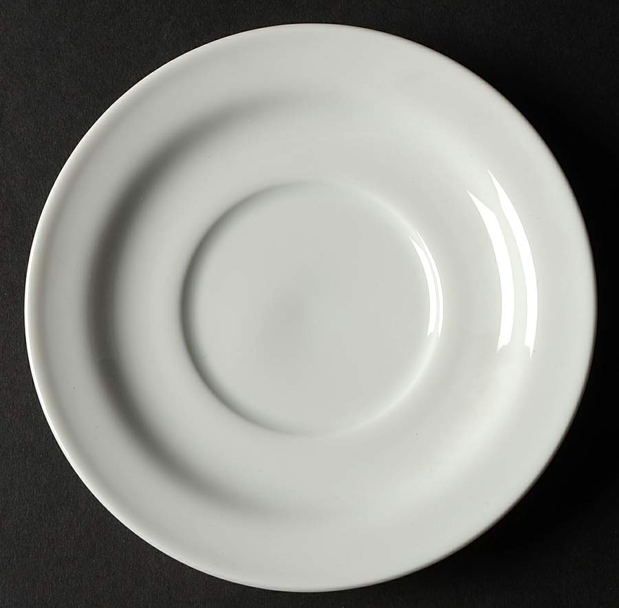 Eco White Saucer for Flat Cup by Ginori 1735-1