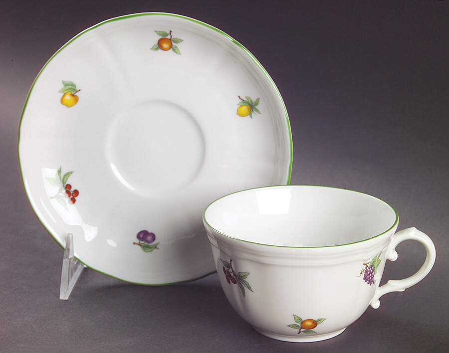 Eden Flat Cup & Saucer Set by Ginori 1735-1