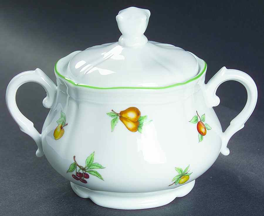 Eden Sugar Bowl & Lid by Ginori 1735-1