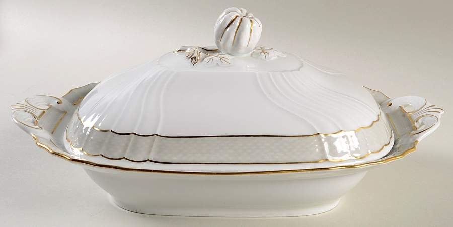 Eminence Rectangular Covered Vegetable by Ginori 1735-1