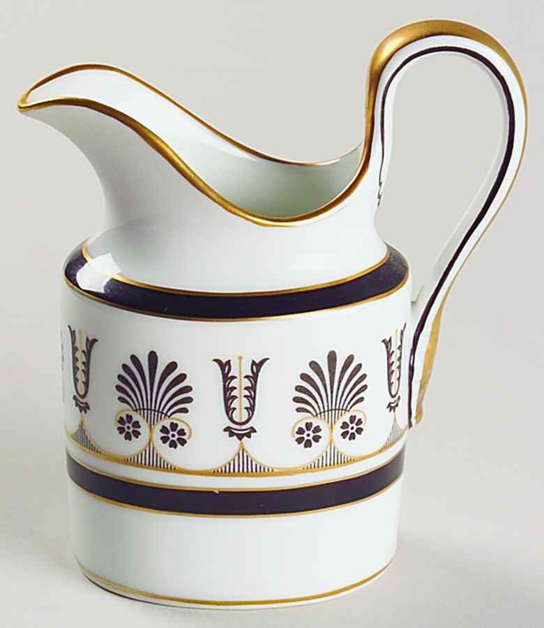 Ercolano Black Mini Creamer by Ginori 1735-1