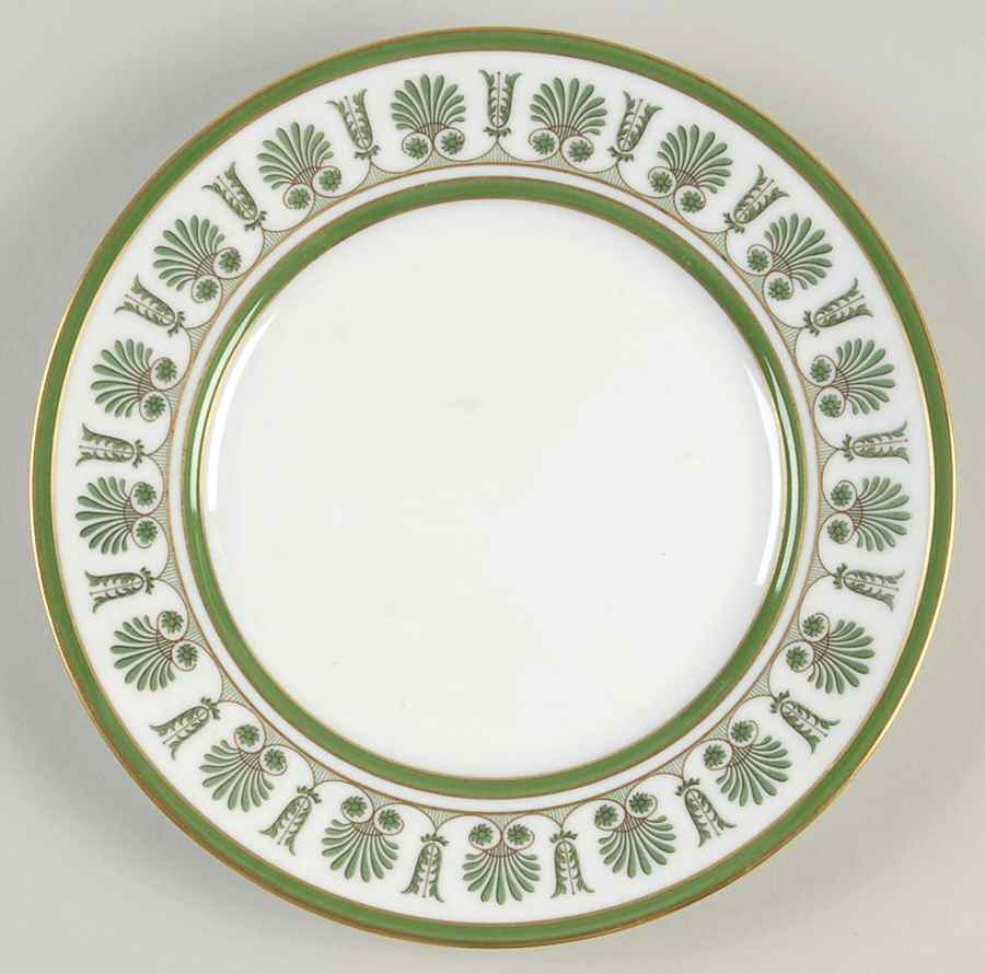Ercolano Green Salad Plate by Ginori 1735-1
