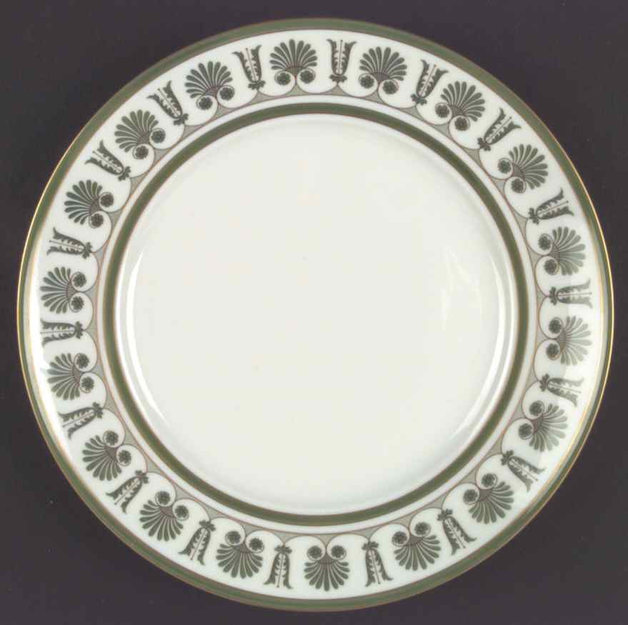 Ercolano Green Dinner Plate by Ginori 1735-1