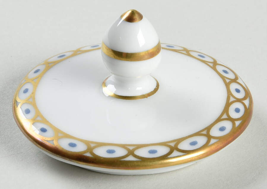 Fiesole (Italian Scene) Lid for Mini Sugar Bowl by Ginori 1735-1