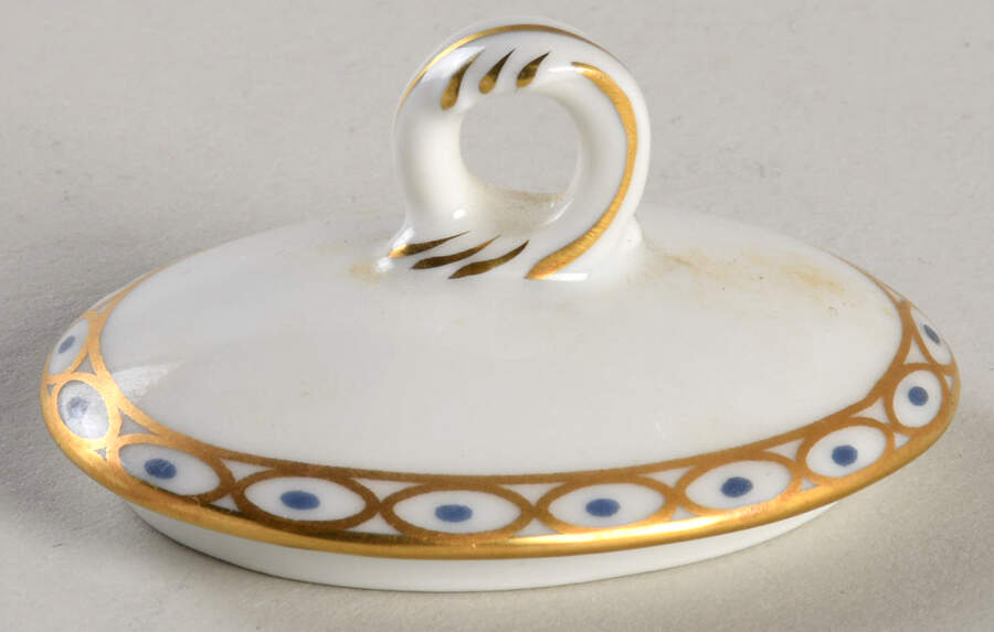 Fiesole (Italian Scene) Lid for Mini Sugar Bowl by Ginori 1735-1