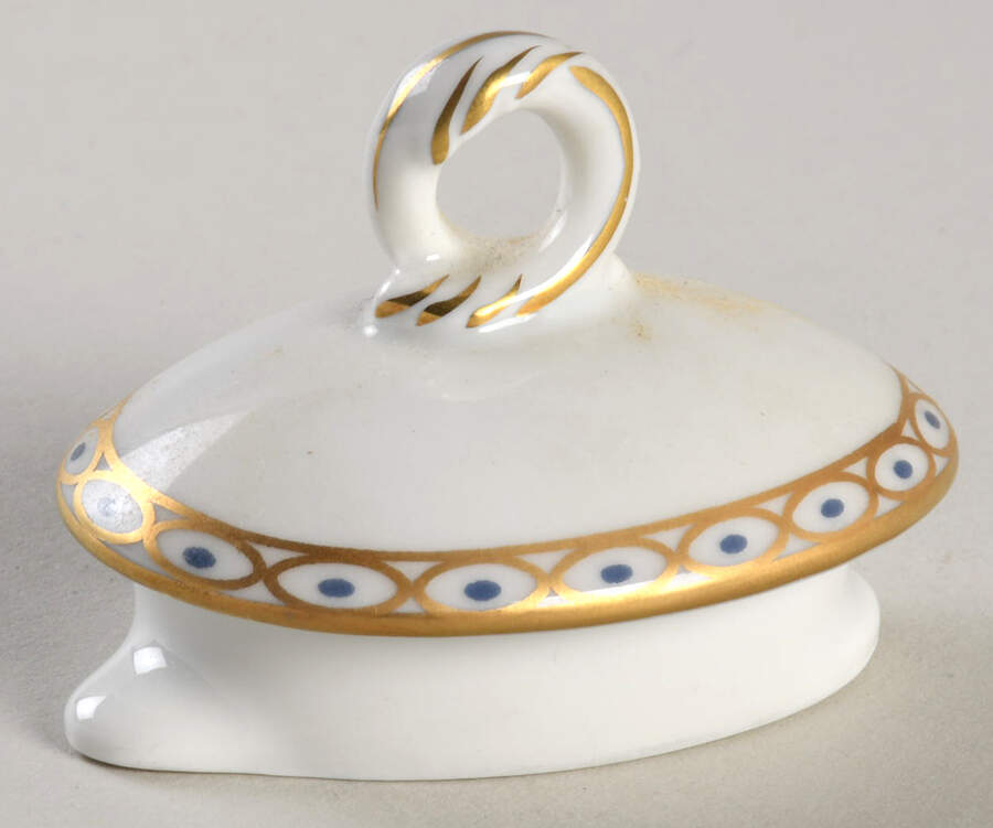 Fiesole (Italian Scene) Lid for Small Coffee Pot by Ginori 1735-1