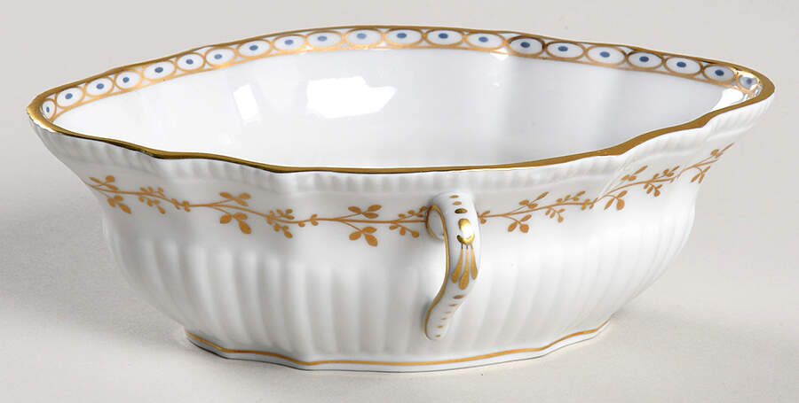 Fiesole (Italian Scene) Open Sauce Boat by Ginori 1735-1