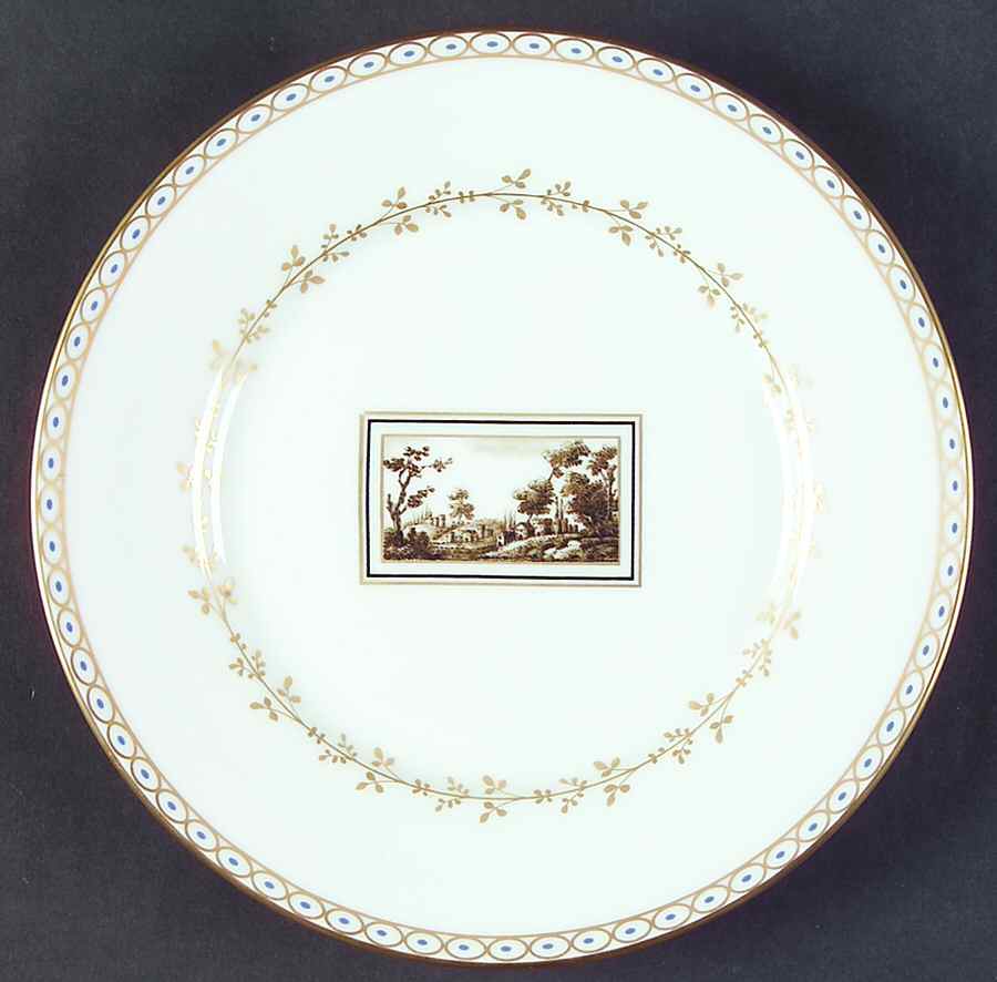 Fiesole (Italian Scene) Salad Plate by Ginori 1735-1