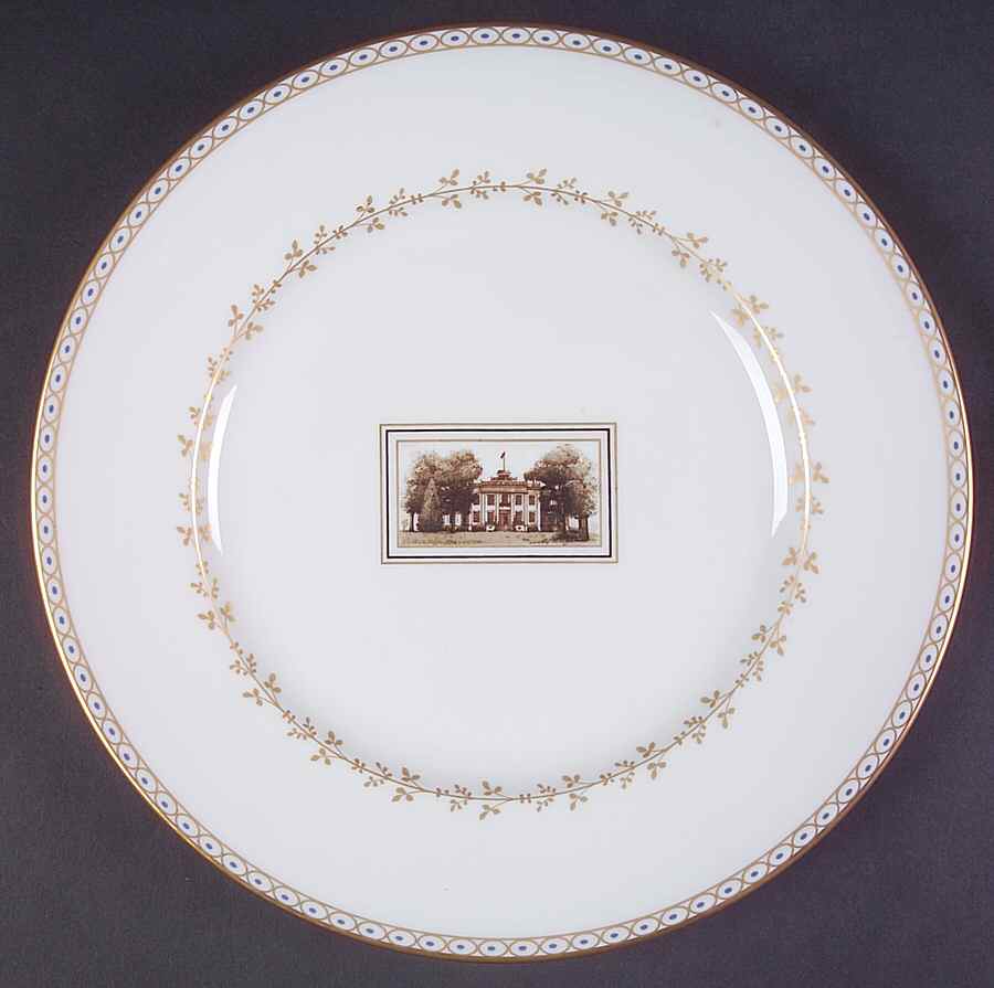 Fiesole (Italian Scene) Large Dinner Plate by Ginori 1735-1