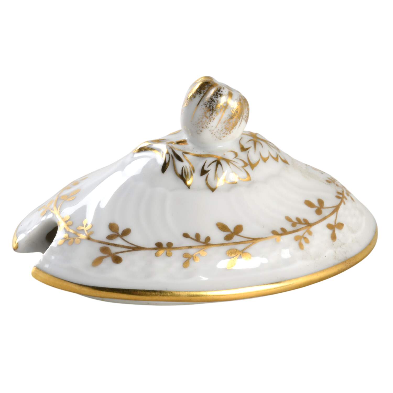 Firenze Lid for Mustard with Attached Underplate by Ginori 1735-1