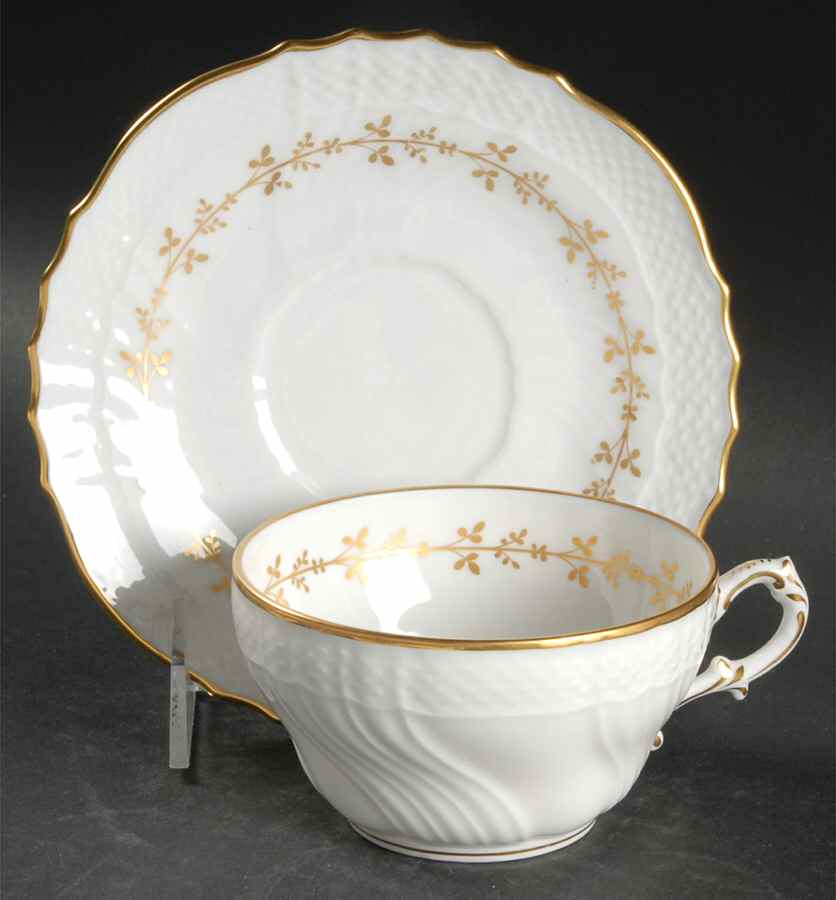 Firenze Flat Cup & Saucer Set by Ginori 1735-1