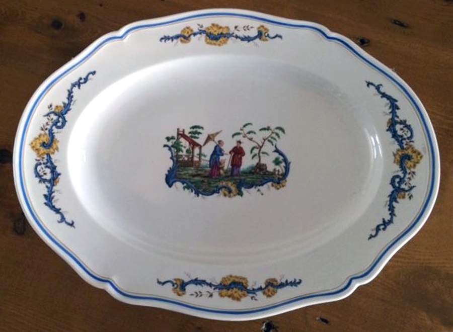 GIN2 12" Oval Serving Platter by Ginori 1735-1