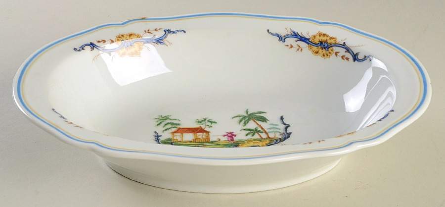 GIN2 9" Oval Vegetable Bowl by Ginori 1735-1