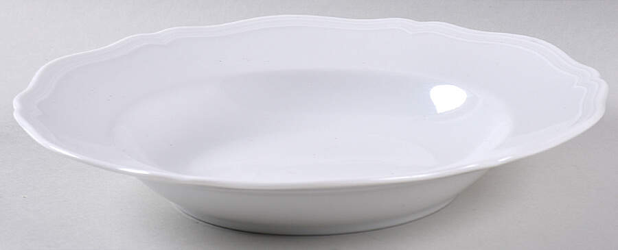 GIN28 Large Rim Soup Bowl by Ginori 1735-1