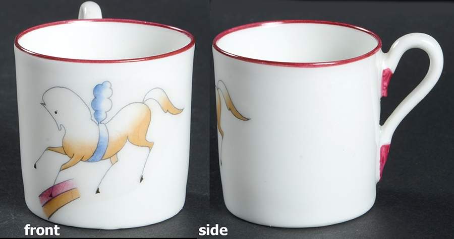 Circo Series Flat Demitasse Cup by Ginori 1735-1