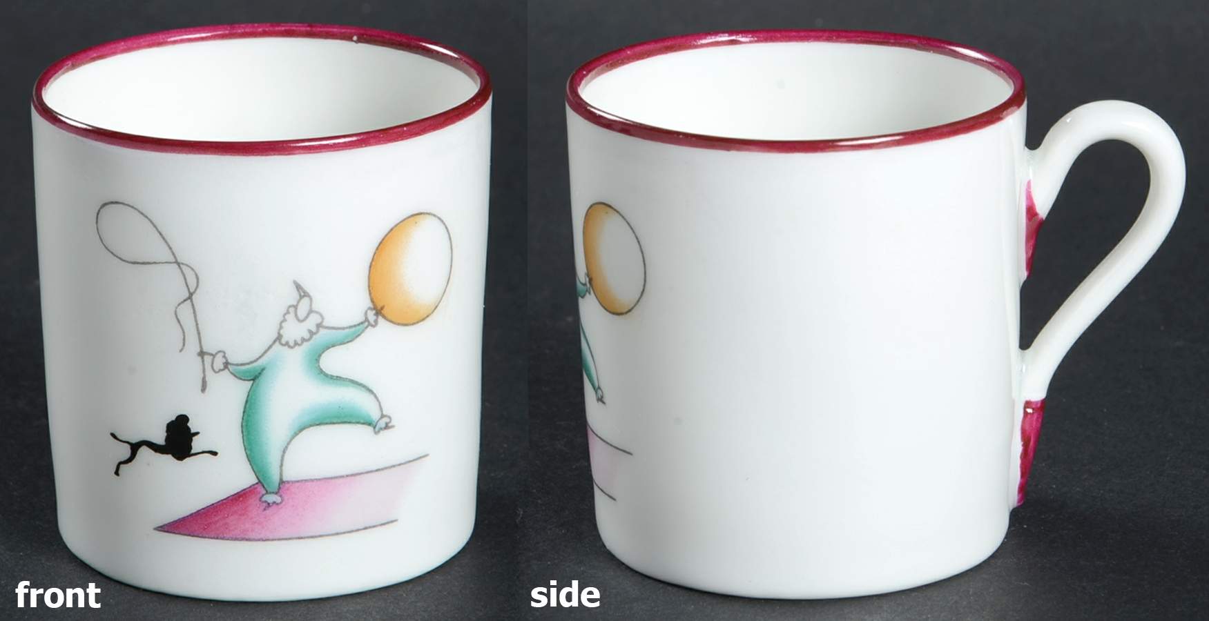 Circo Series Flat Demitasse Cup by Ginori 1735-1