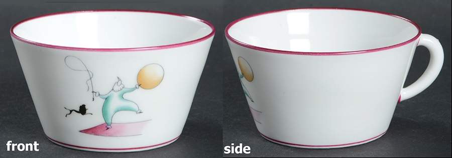 Circo Series Flat Cup by Ginori 1735-1