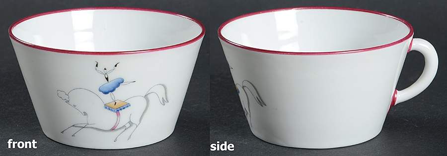 Circo Series Flat Cup by Ginori 1735-1