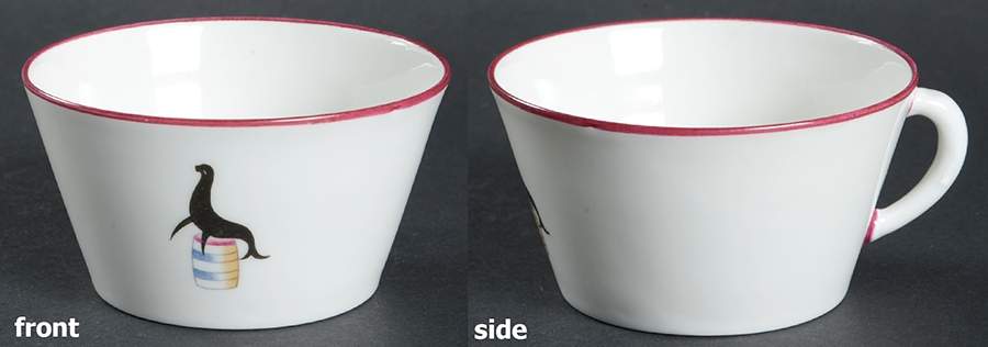Circo Series Flat Cup by Ginori 1735-1