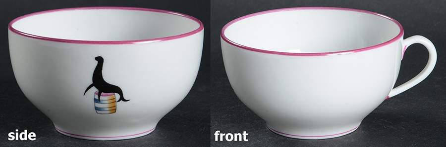 Circo Series Flat Cup by Ginori 1735-1