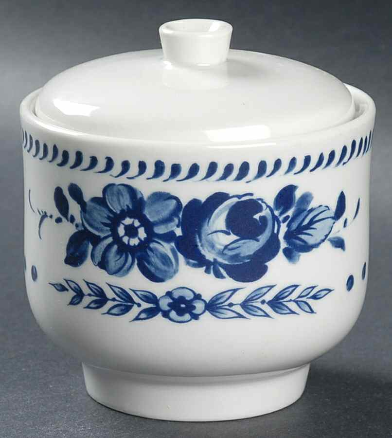 GIN40 Sugar Bowl & Lid by Ginori 1735-1
