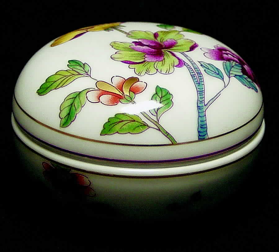 Granduca Coreana 3" Round Box & Lid by Ginori 1735-1