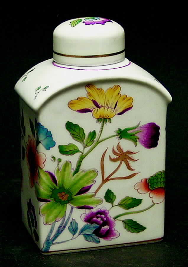 Granduca Coreana Tea Caddy & Lid by Ginori 1735-1