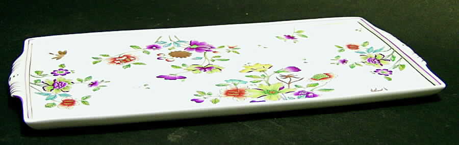 Granduca Coreana Rectangular Tray by Ginori 1735-1