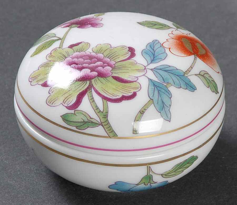 Granduca Coreana 2" Round Box & Lid by Ginori 1735-1