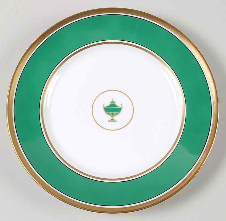 Impero Green Salad Plate by Ginori 1735-1