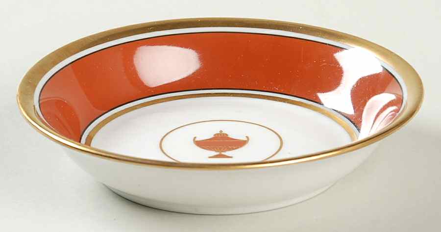 Impero Red Fruit/Dessert (Sauce) Bowl by Ginori 1735-1