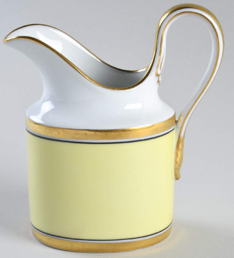 Impero Yellow Creamer by Ginori 1735-1