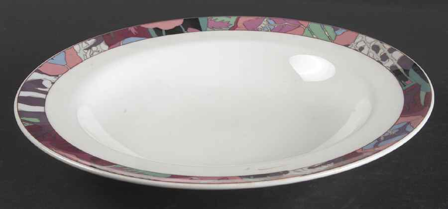 Intra Large Rim Soup Bowl by Ginori 1735-1