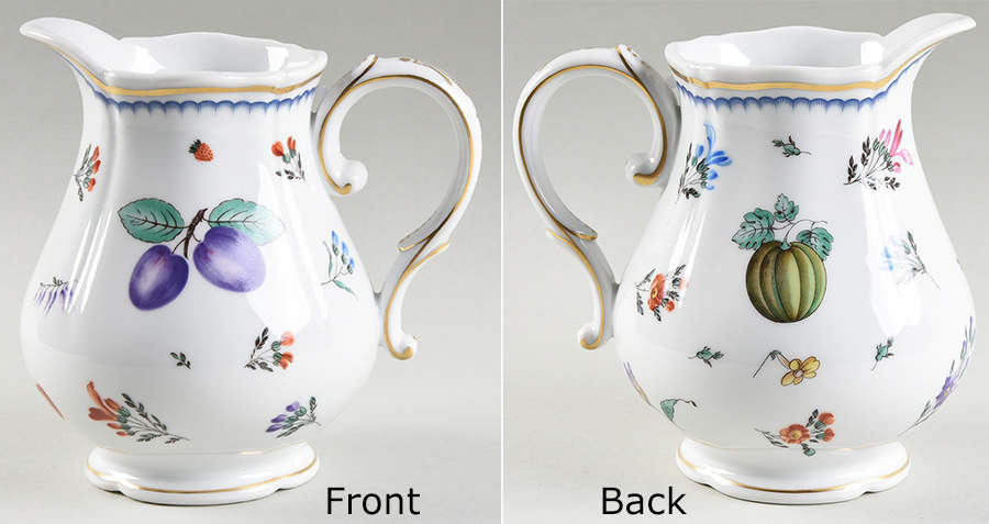 Italian Fruits (Antico Doccia) 24 Oz Pitcher by Ginori 1735-1