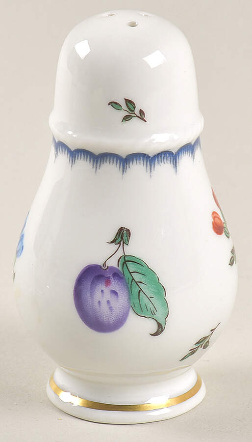 Italian Fruits (Antico Doccia) Salt Shaker by Ginori 1735-1