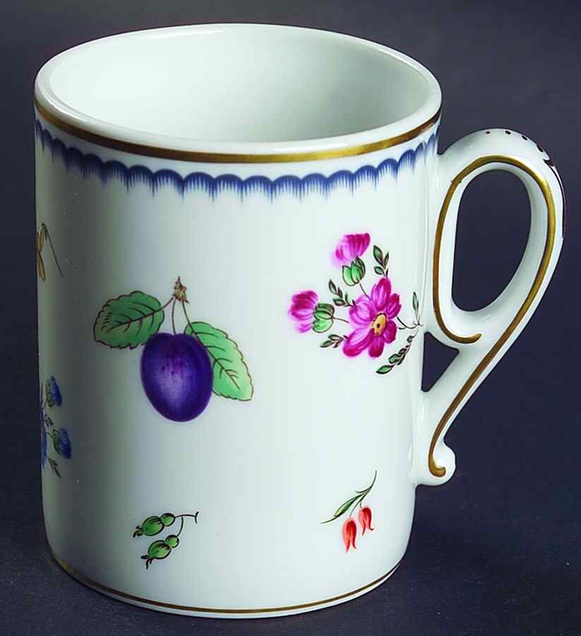 Italian Fruits (Antico Doccia) Mug by Ginori 1735-1