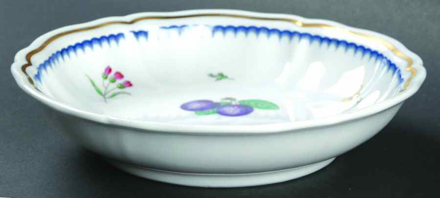 Italian Fruits (Antico Doccia) Coupe Cereal Bowl by Ginori 1735-1