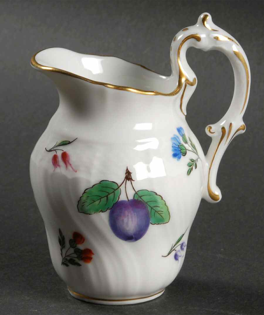 Italian Fruits (Antico Doccia) Mini Creamer by Ginori 1735-1