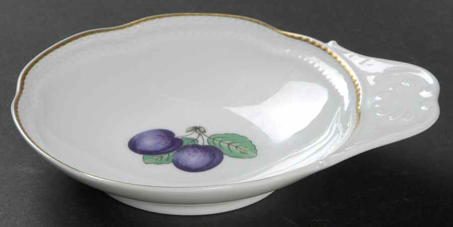 Italian Fruits (Antico Doccia) Nut Dish by Ginori 1735-1