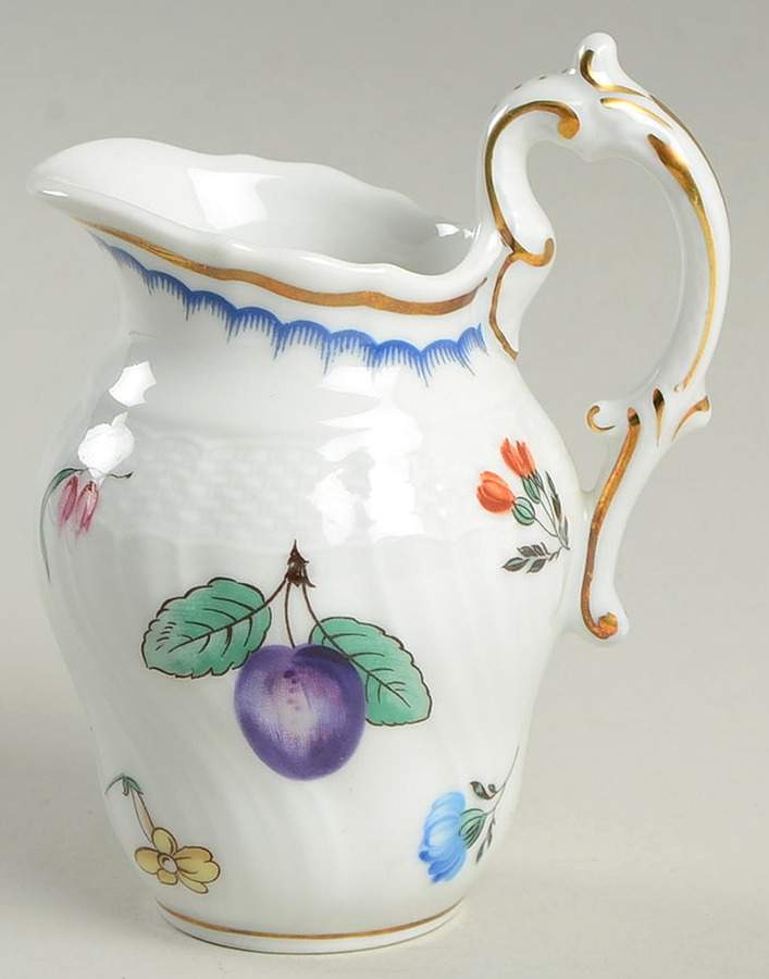Italian Fruits (Antico Doccia) Mini Creamer by Ginori 1735-1