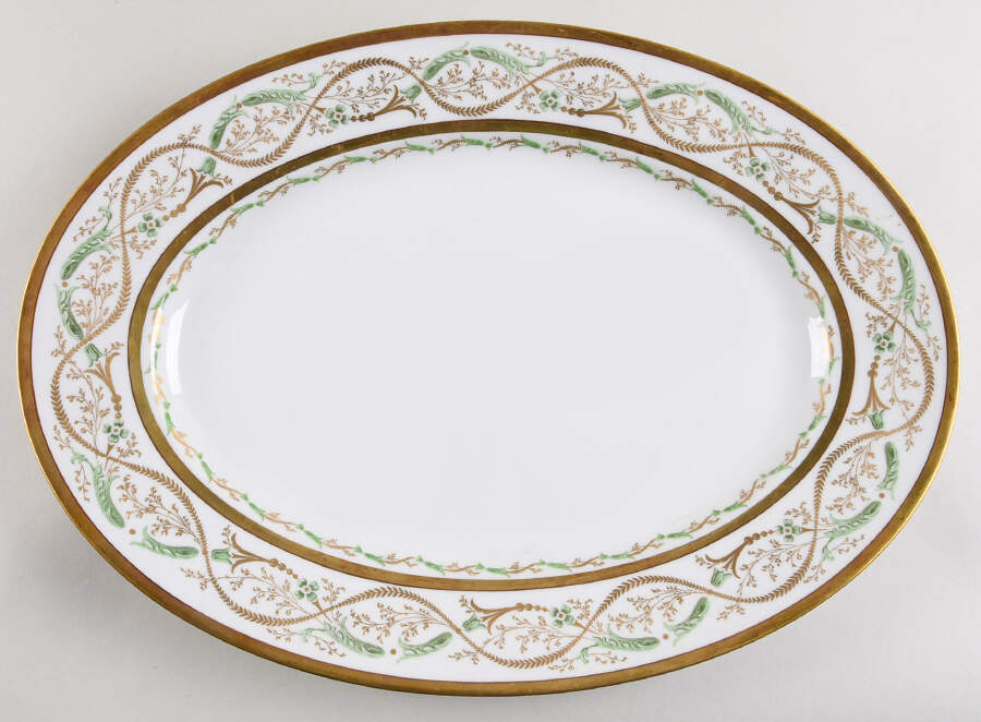 La Scala 16" Oval Serving Platter by Ginori 1735-1