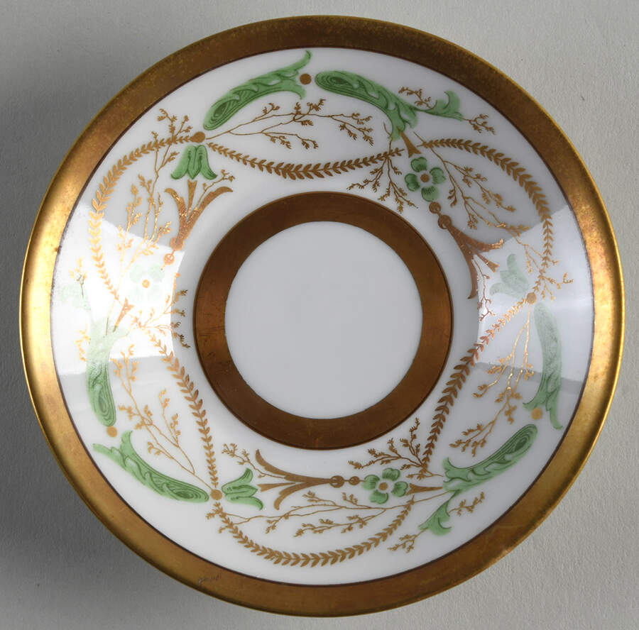 La Scala Saucer for Flat Demitasse Cup by Ginori 1735-1