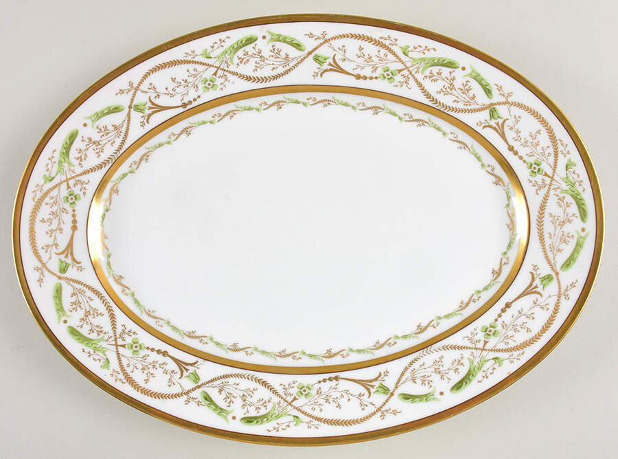 La Scala 14" Oval Serving Platter by Ginori 1735-1