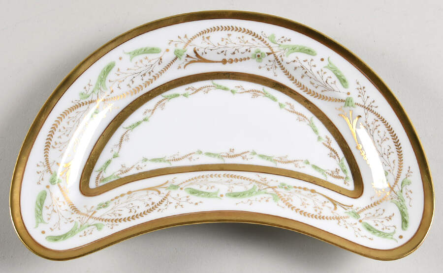 La Scala Crescent Salad Plate by Ginori 1735-1
