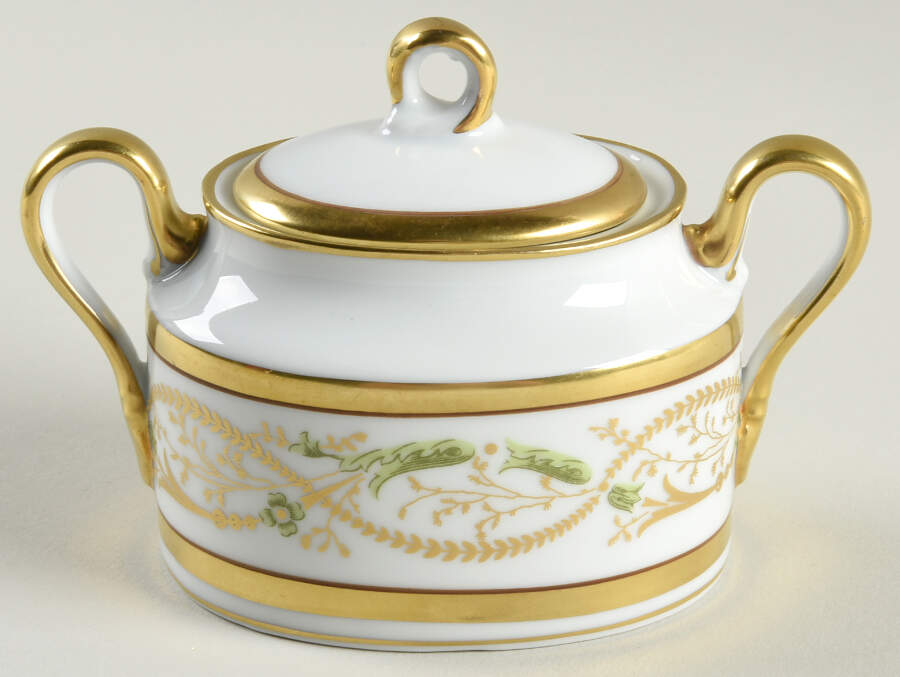La Scala Mini Sugar Bowl & Lid by Ginori 1735-1