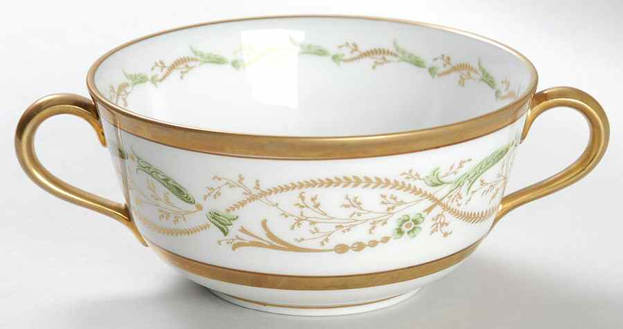 La Scala Flat Cream Soup Bowl by Ginori 1735-1