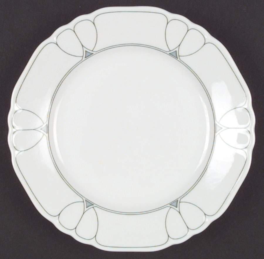 Liberty Green Salad Plate by Ginori 1735-1