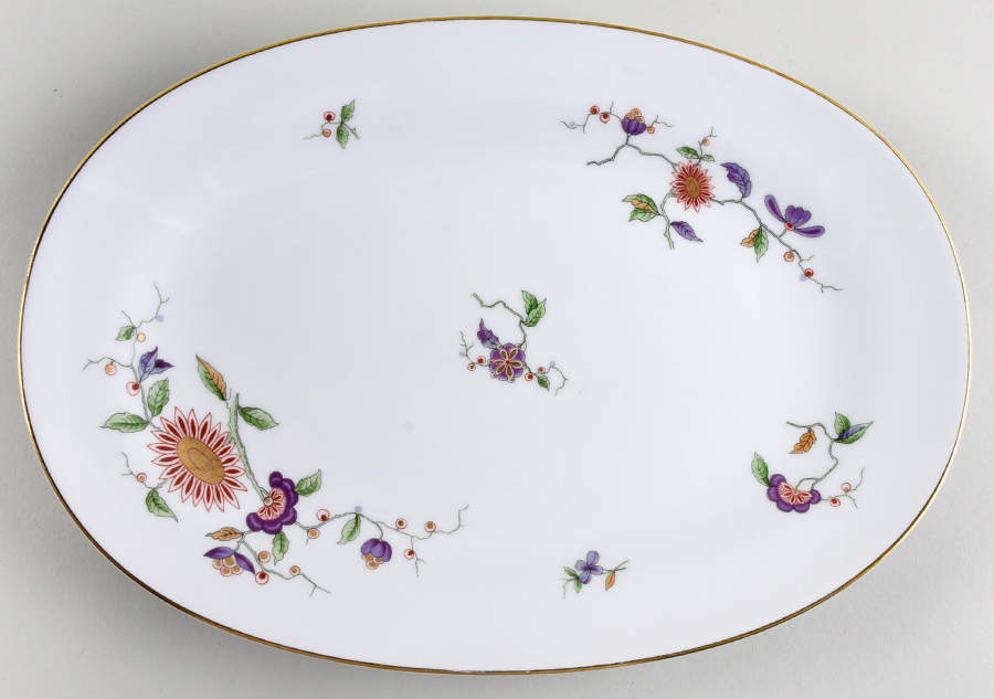 Oriente 12" Oval Serving Platter by Ginori 1735-1